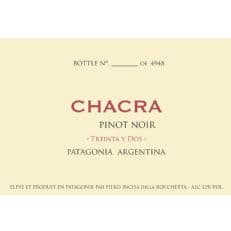 Bodega Chacra Treinta y Dos Pinot Noir
