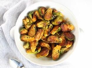 Spicy and Sweet Brussels Sprouts