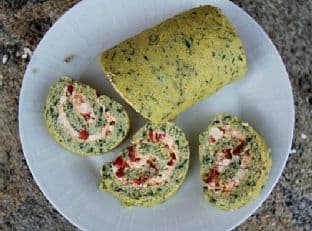 Zucchini Feta Roulade