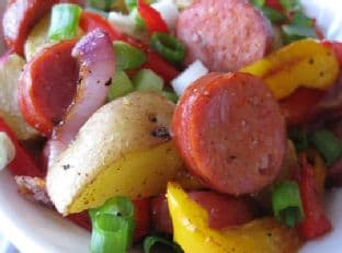 Andouille Sausage and Potato Hash