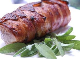 Bacon Wrapped Pork Tenderloin