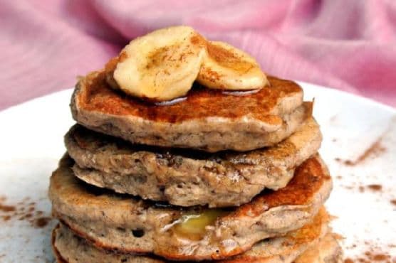 Buckwheat Banana Pancakes