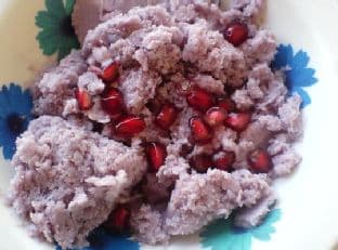 Coconut & Pomogranate Ice Cream - Raw and Vegan