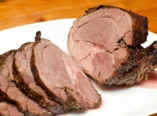 Easy Garlic Roast Leg Of Lamb With Rosemary and Parsley