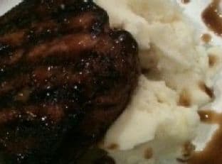 Grilled Bourbon-Glazed Pork Chops