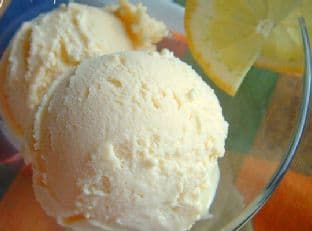 Lemon Curd Custard Ice Cream
