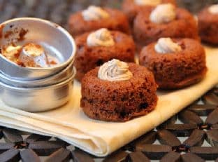 Mini Bournvita Bundt Cakes