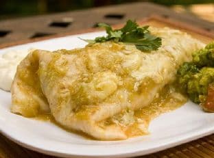Mommie's Seafood Enchiladas