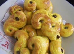 Saffron Buns - Swedish Lussebullar