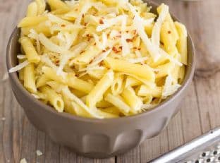 Simple Parmesan Chili Pasta
