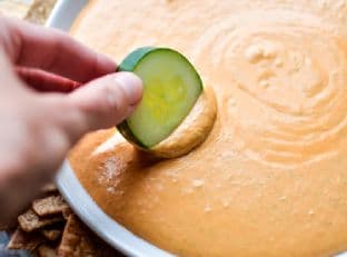 Spicy Roasted Red Pepper Dip